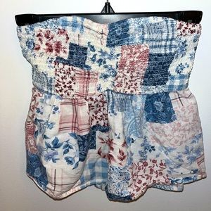 American Eagle Strapless Top